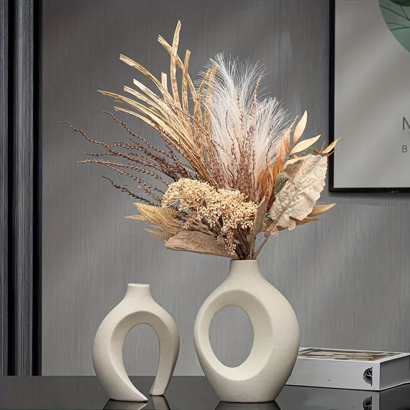 The Loop Collection: Modern Ceramic Vases for a Stylish Home